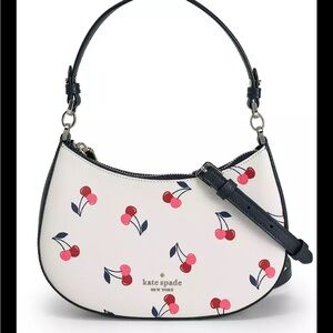 Kate Spade Red and White Cherry Shoulder Bag